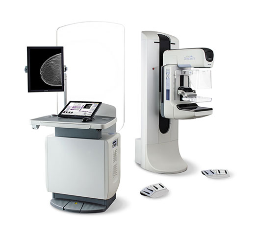 Hologic Selenia™ Dimensions™ Digital Mammography System in white background