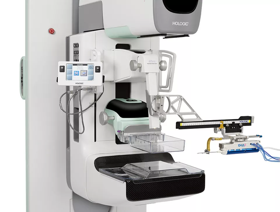 medical 3D scanning machine and device on white background