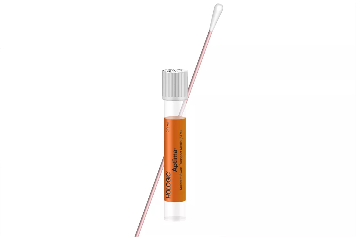 Aptima® Multitest Swab Collection Kit in white background