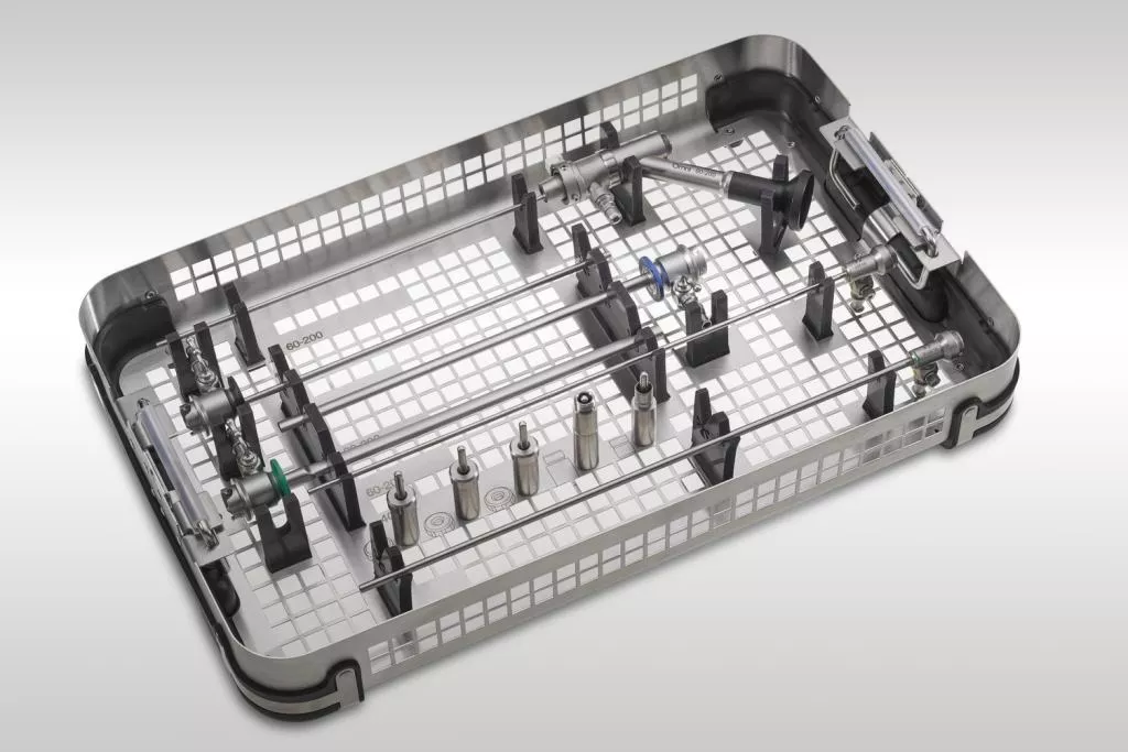 Tray showing mechanics sitting on table.